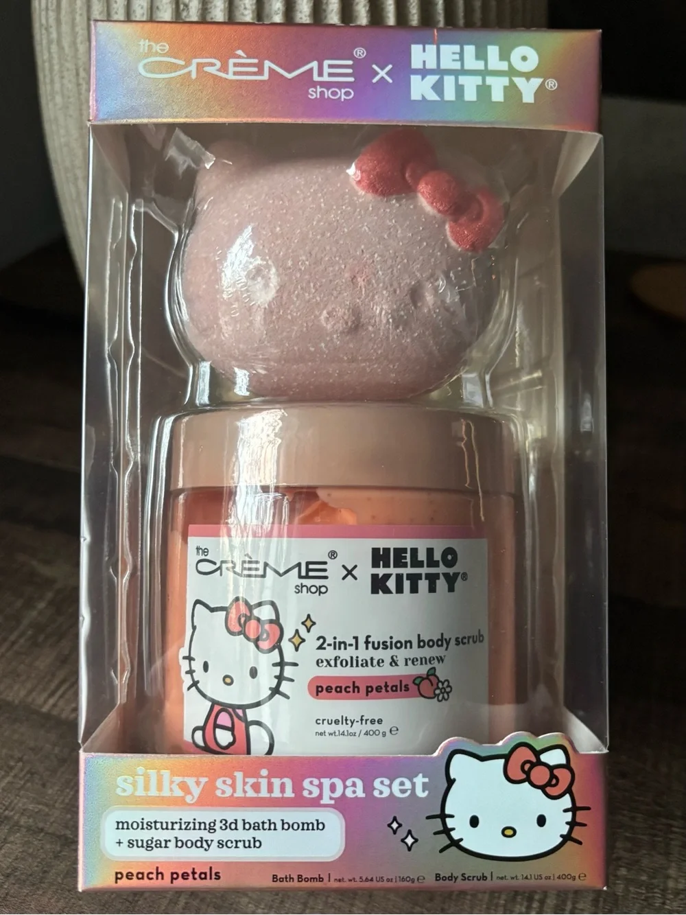 Crème Shop x Hello Kitty Silky Skin Spa Set